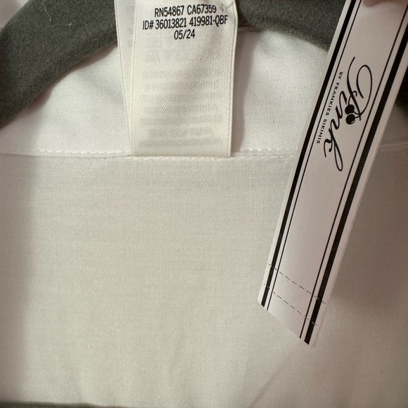 Victoria’s Secret Pink by Frankies Bikinis Lace Trim Crop Button Down Shirt - Picture 5 of 7